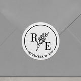 Floral Wedding Favor Stickers - XOXOKristen