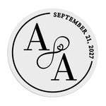 Infinity Wedding Stickers - XOXOKristen