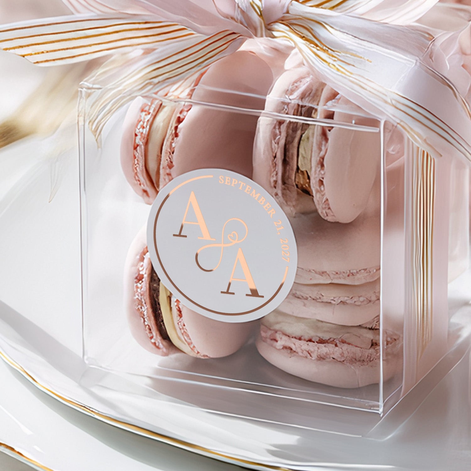 Infinity Wedding Stickers - XOXOKristen