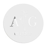 Minimalistic Floral Wedding Stickers - XOXOKristen