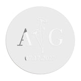 Minimalistic Floral Wedding Stickers - XOXOKristen