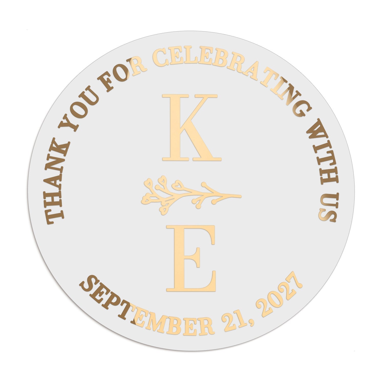 Wedding Favor Stickers - XOXOKristen