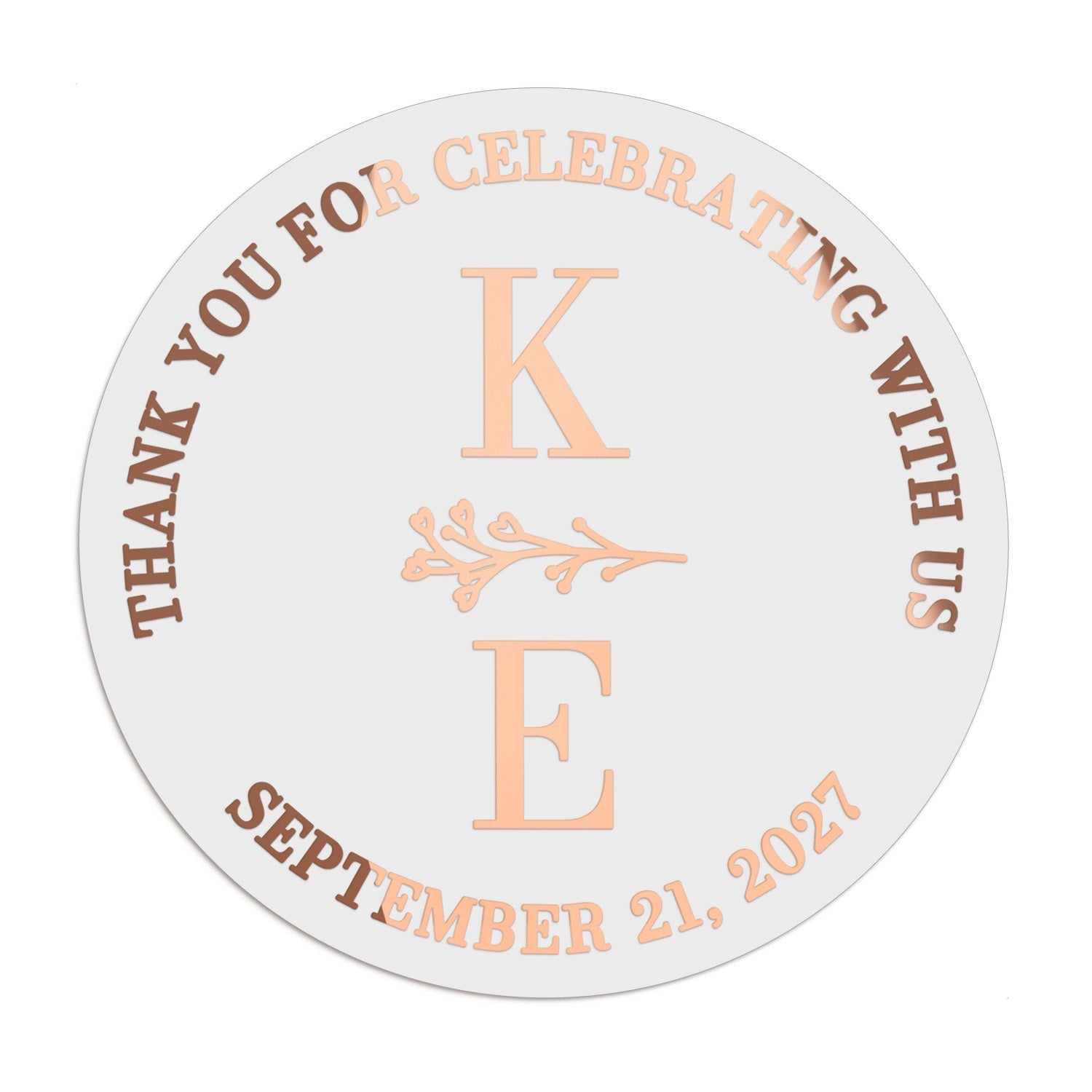 Wedding Favor Stickers - XOXOKristen