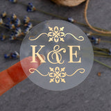 Luxury Ornament Wedding Stickers - XOXOKristen