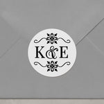 Luxury Ornament Wedding Stickers - XOXOKristen