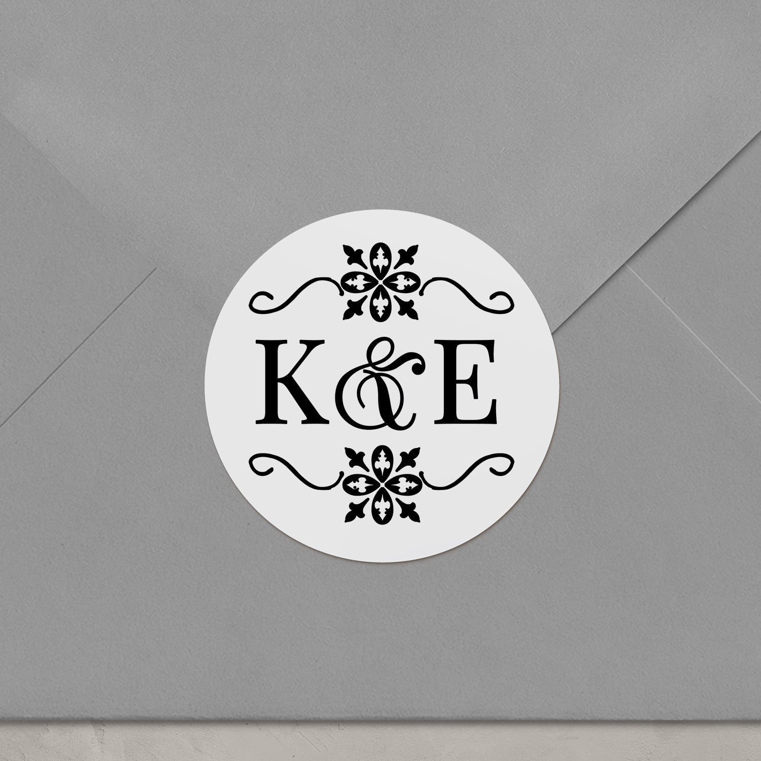 Luxury Ornament Wedding Stickers - XOXOKristen