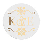 Luxury Ornament Wedding Stickers - XOXOKristen
