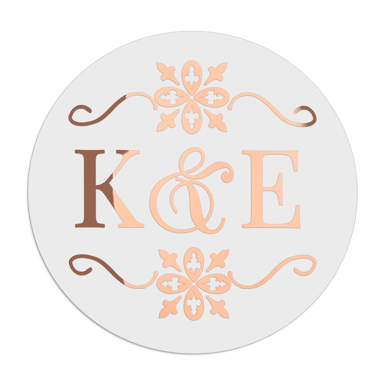 Luxury Ornament Wedding Stickers - XOXOKristen
