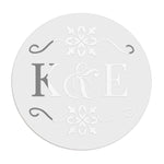 Luxury Ornament Wedding Stickers - XOXOKristen