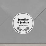 Floral Wedding Stickers - XOXOKristen