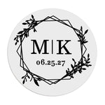 Elegant Frame Wedding Stickers - XOXOKristen