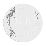 Elegant Frame Wedding Stickers - XOXOKristen