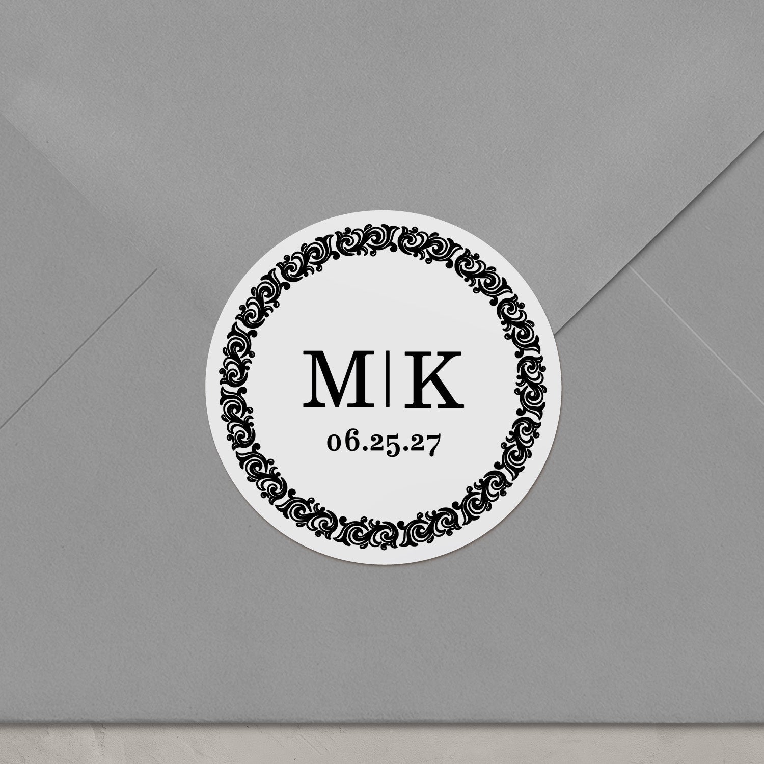 Luxury Frame Wedding Stickers - XOXOKristen