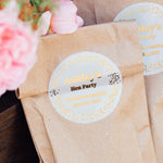 Personalized Hen Party Clear Stickers - XOXOKristen