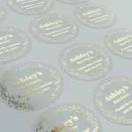 Personalized Hen Party Clear Stickers - XOXOKristen