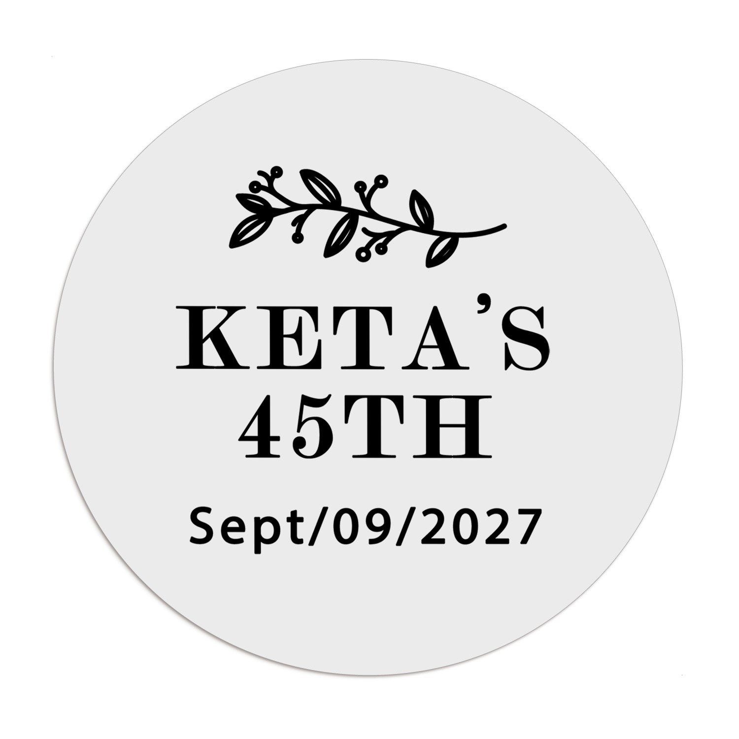 Birthday Favors Stickers - XOXOKristen