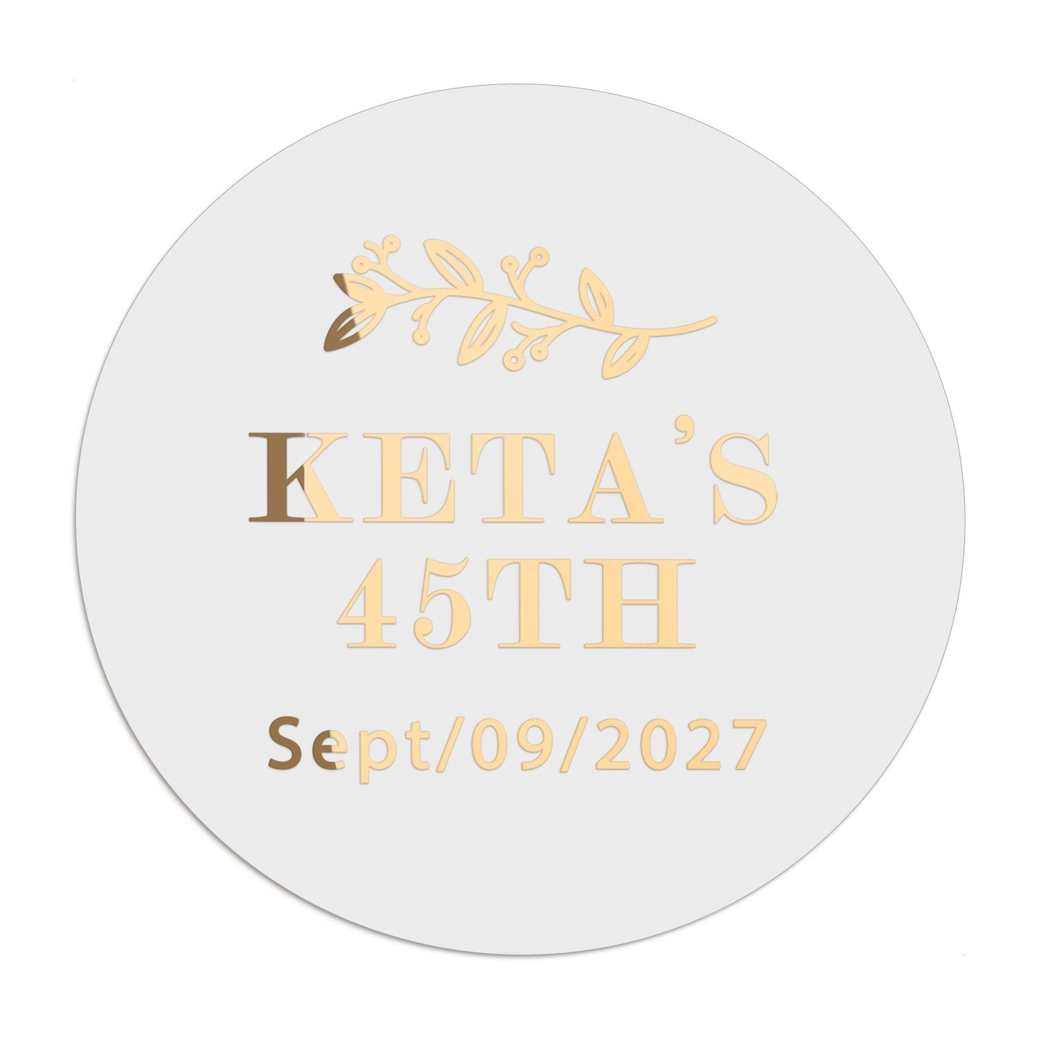 Birthday Favors Stickers - XOXOKristen