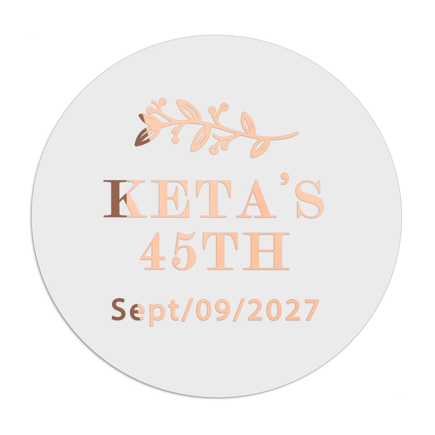 Birthday Favors Stickers - XOXOKristen