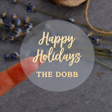 Happy Holidays Stickers - XOXOKristen