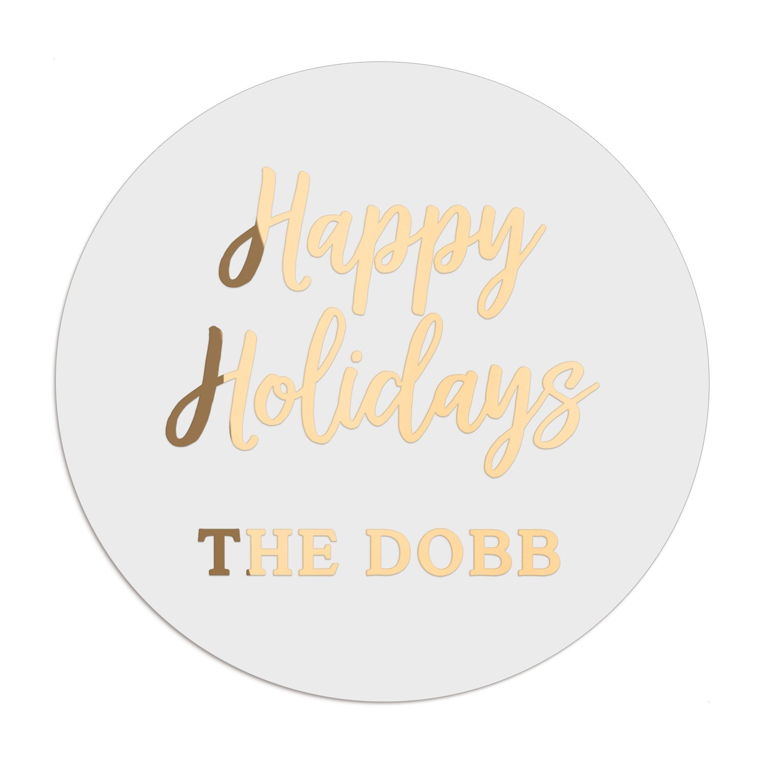 Happy Holidays Stickers - XOXOKristen