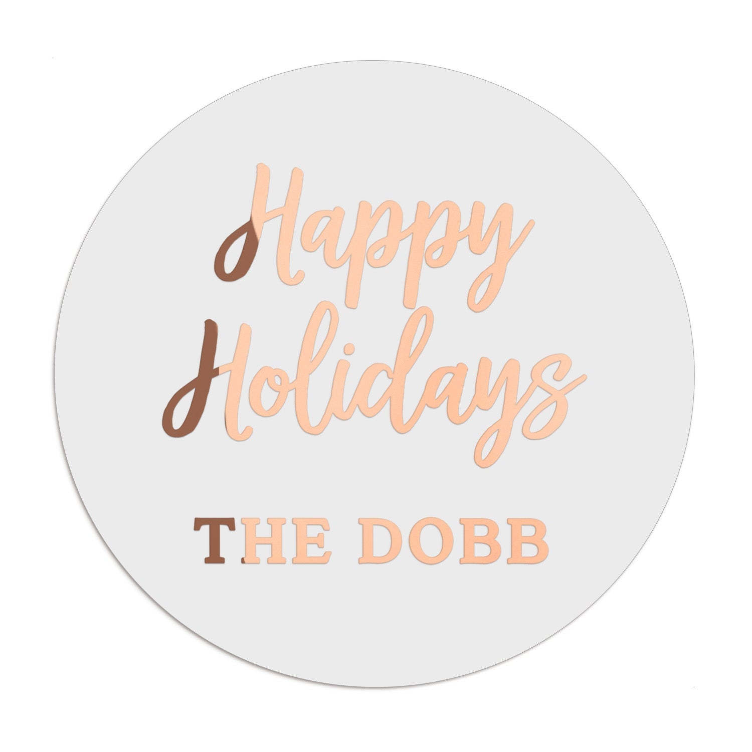 Happy Holidays Stickers - XOXOKristen