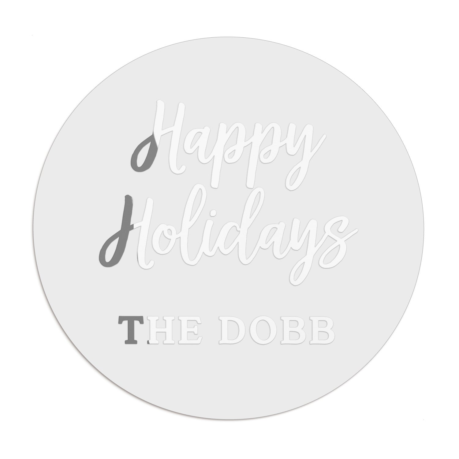 Happy Holidays Stickers - XOXOKristen