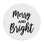 Merry and Bright Christmas Stickers - XOXOKristen