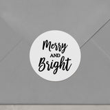 Merry and Bright Christmas Stickers - XOXOKristen