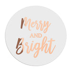 Merry and Bright Christmas Stickers - XOXOKristen