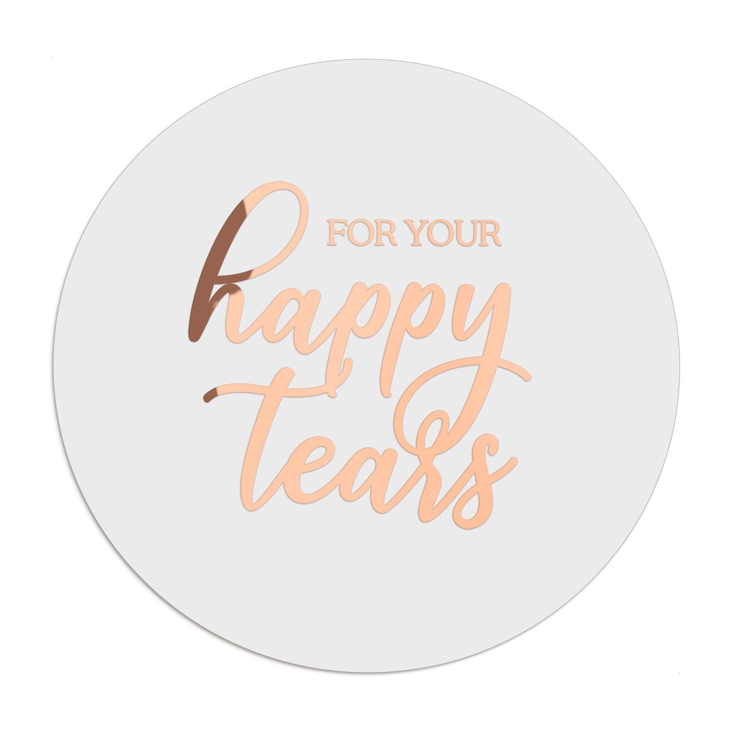 For Your Happy Tears Stickers - XOXOKristen