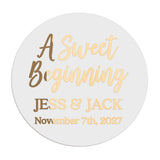 A Sweet Beginning Stickers - XOXOKristen