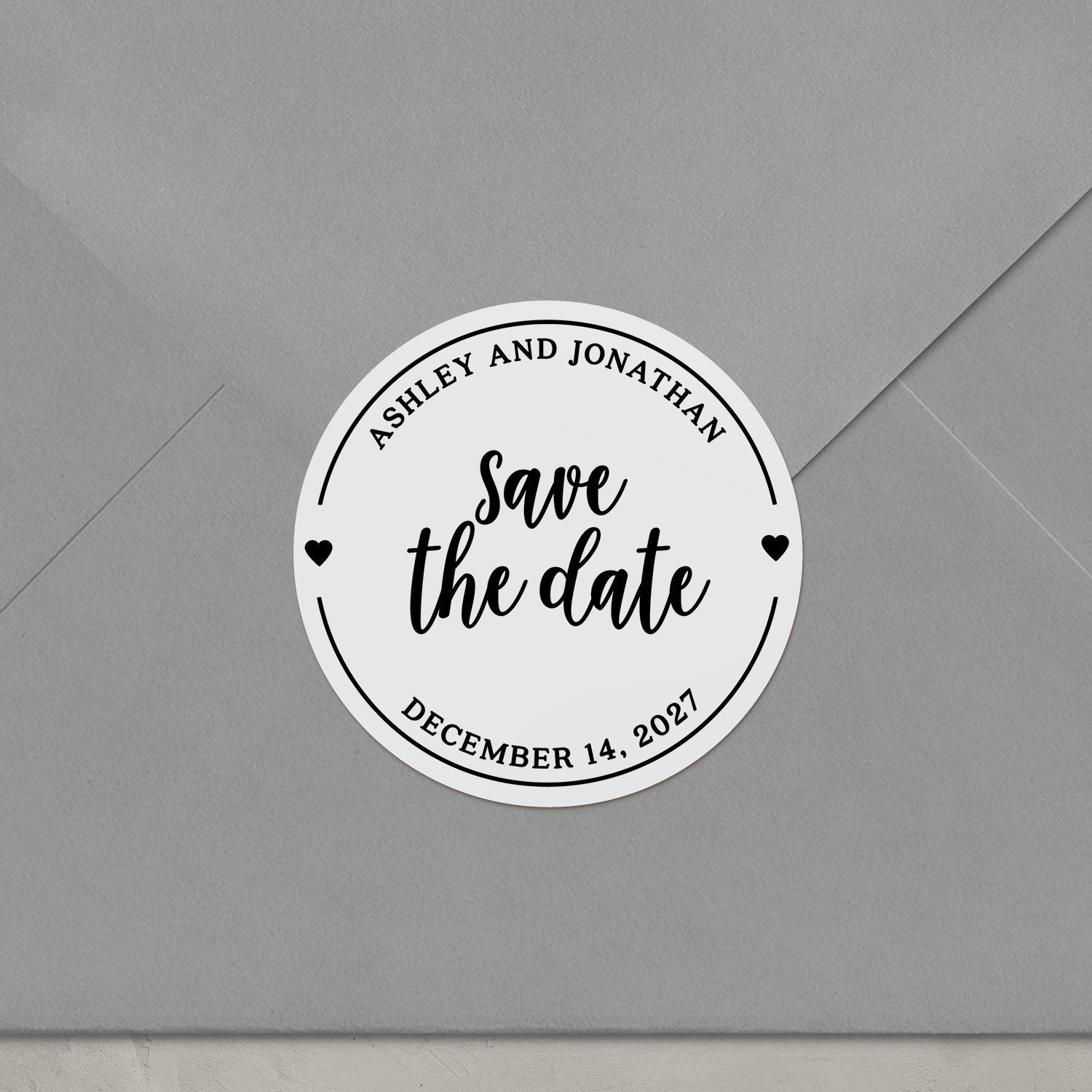 Save The Date Stickers - XOXOKristen