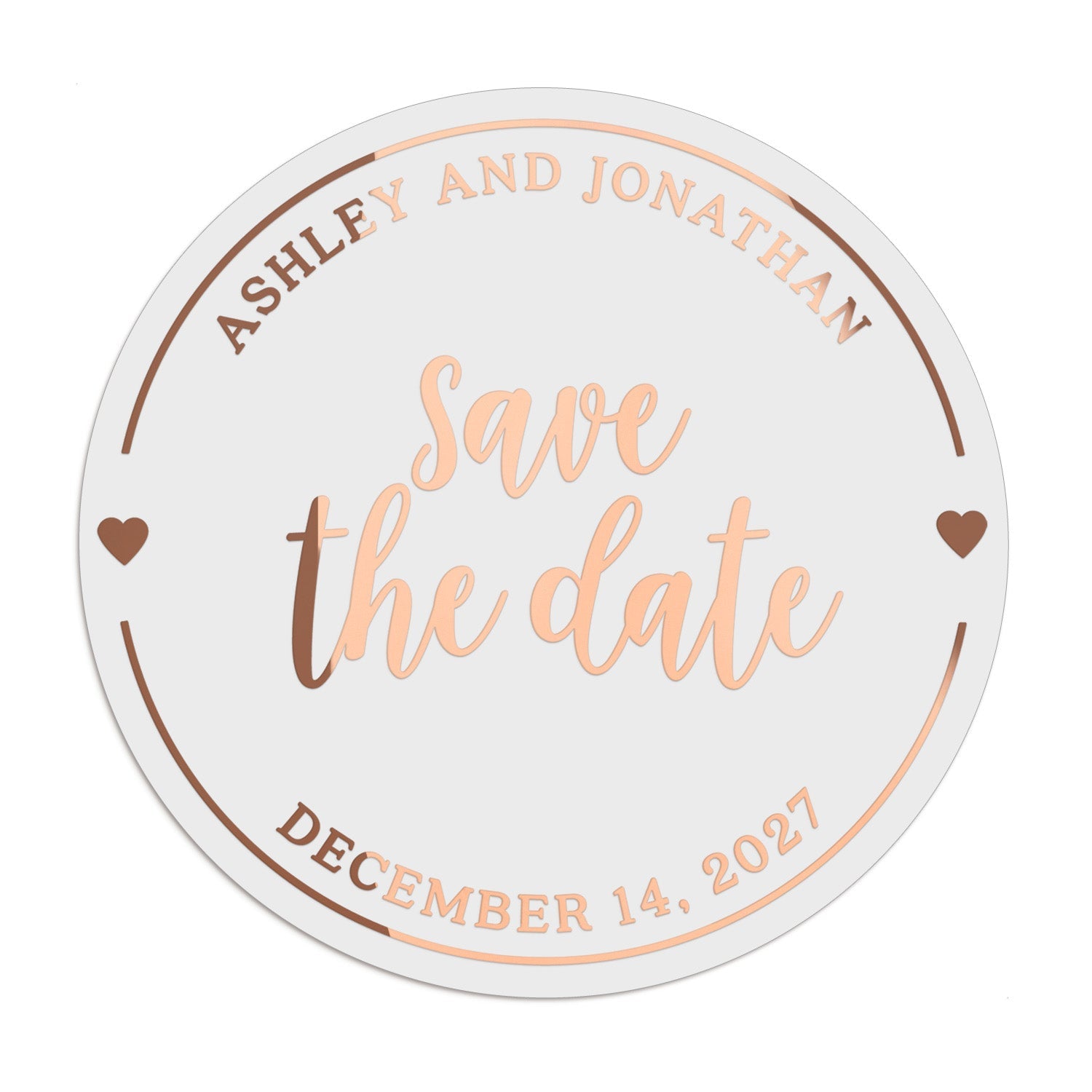 Save The Date Stickers - XOXOKristen