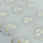 Save The Date Stickers - XOXOKristen