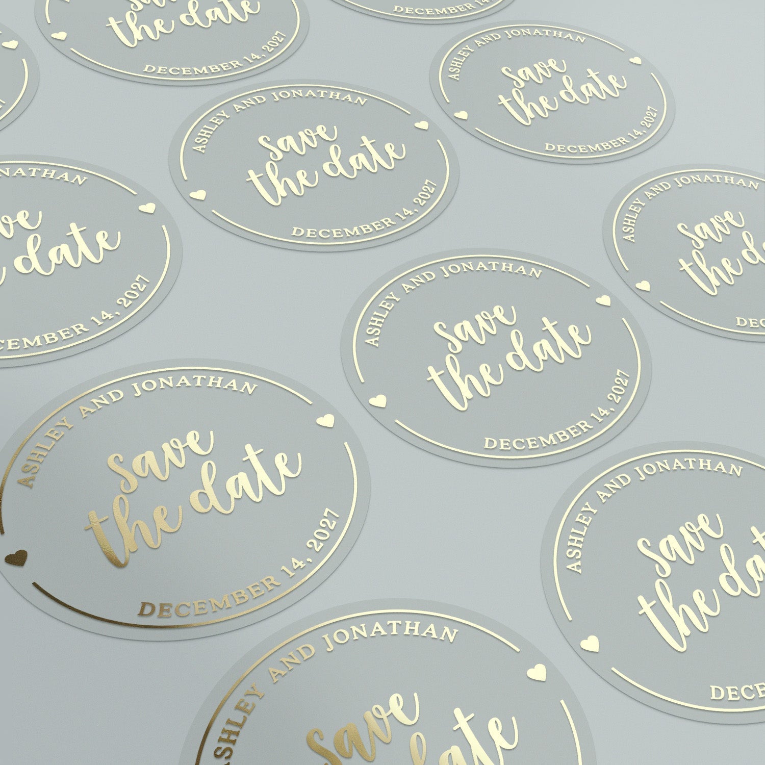 Save The Date Stickers - XOXOKristen
