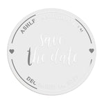 Save The Date Stickers - XOXOKristen