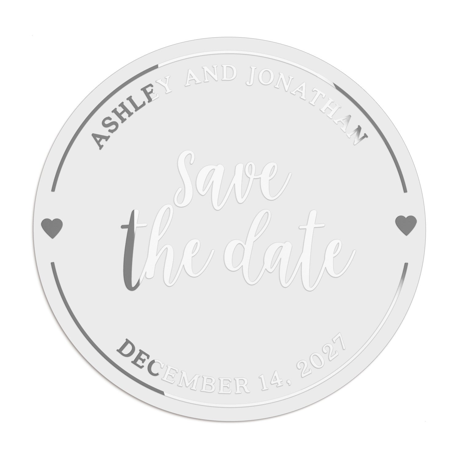 Save The Date Stickers - XOXOKristen