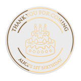 Cake Birthday Favor Stickers - XOXOKristen