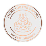 Cake Birthday Favor Stickers - XOXOKristen
