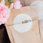 Confetti Wedding Stickers - XOXOKristen