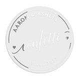 Confetti Wedding Stickers - XOXOKristen