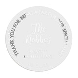 Coffee Beans Wedding Favor Stickers - XOXOKristen