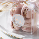 Floral Wedding Stickers with Initials - XOXOKristen