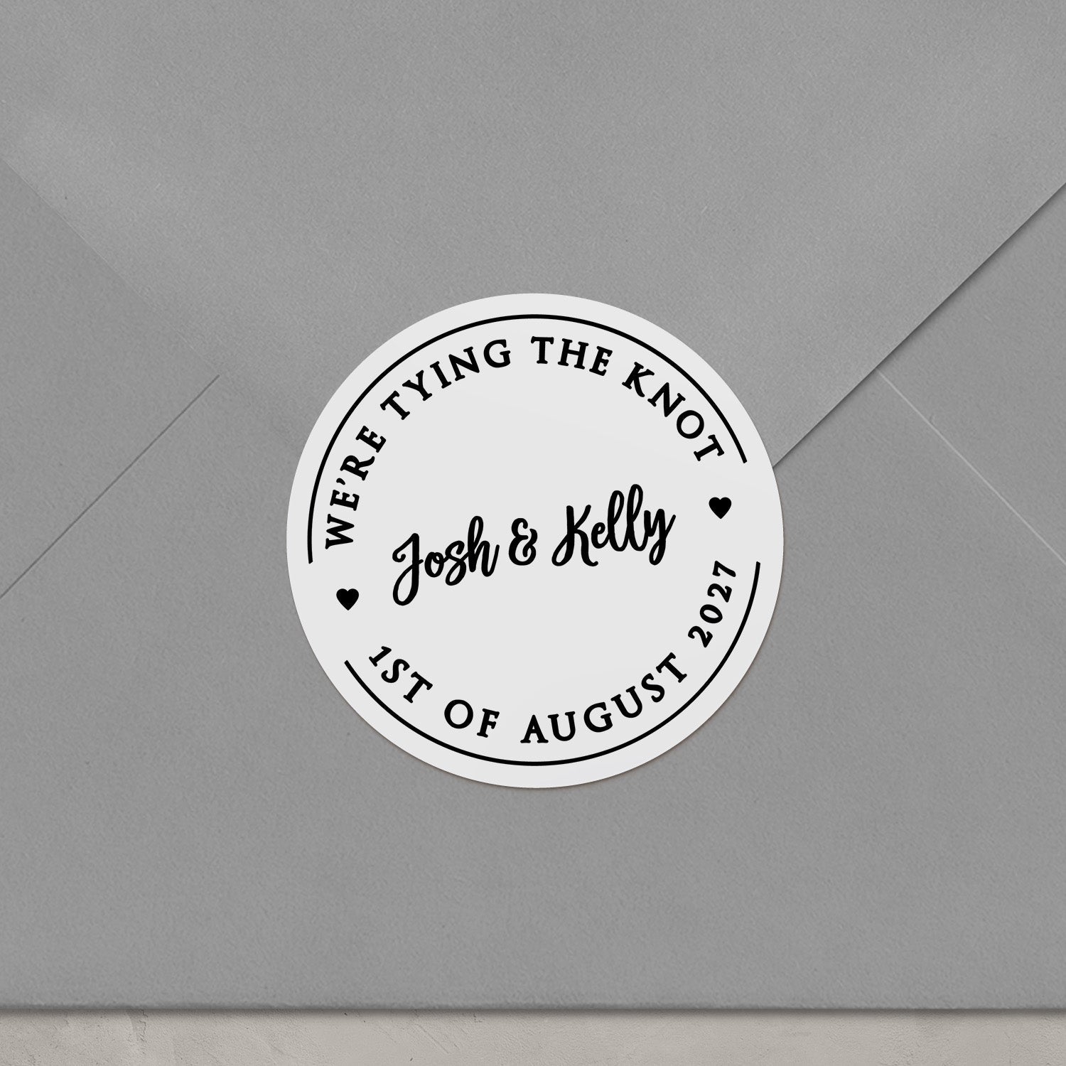 We're Tying the Knot Stickers - XOXOKristen