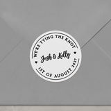 We're Tying the Knot Stickers - XOXOKristen