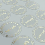 We're Tying the Knot Stickers - XOXOKristen