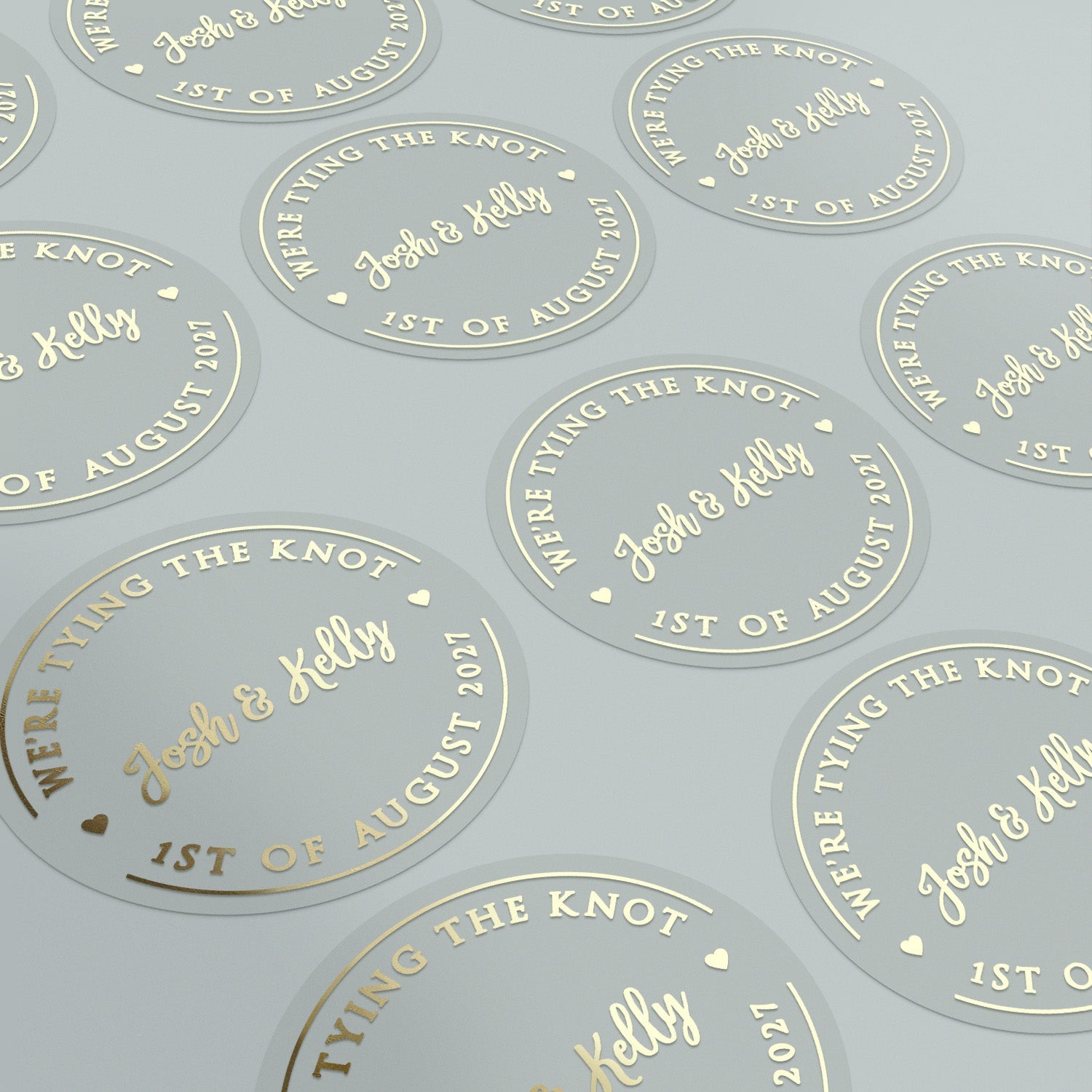 We're Tying the Knot Stickers - XOXOKristen