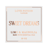 Custom Clear Gold Foiled Candle Labeling Sticker