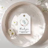 Monogram Favor Tags