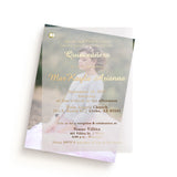 Quinceanera Velum Invitations with Photo
